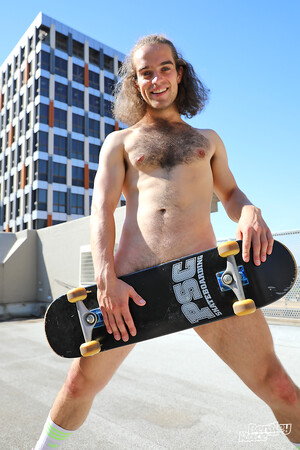 Naked out on the roof with Reece Anderson