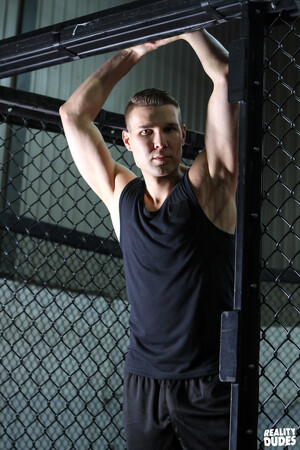 Jordan Fox gives Joey Mentana a blowjob then gets his big dick in the ass