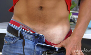 I Love Scarce Resources - Straight Hunk Alfie Shows off that Massively Long & Chunky Uncut Cock!