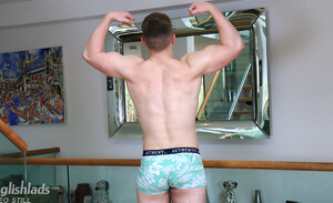 Young Straight & Hairy Hunk Lucas Wanks his Thick Uncut Cock & Shoots a Massive Load of Cum!