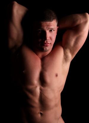 Muscle athlet Booker solo