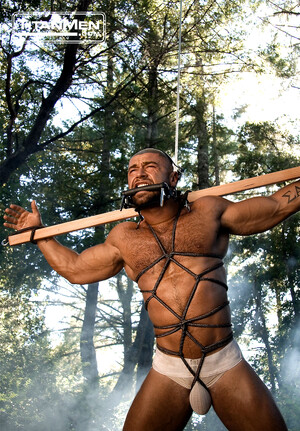 FEAR Scene 6- François Sagat, Dean Flynn, Diesel Washington, CJ Madison & Brody Newport.