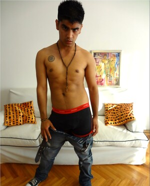 Emiliano, Uncut and thick.