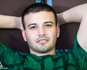 Mason Stone strokes his dick